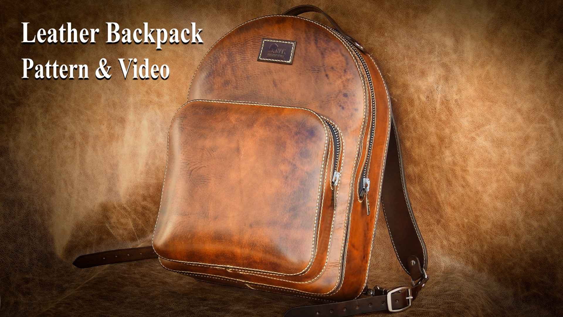 The D-Konstrukt Backpack - Backpack Pattern - Leather DIY - Pdf Download